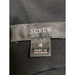 J.Crew Women's Black Sleeveless Scoop Neck Midi Cami Camisole Slip Dress Size 4 Photo 2