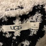 UGG  Women's Cream and Black Animal Print Cardigan Photo 1