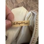 La Regale Vintage Women's Cream White Beaded Sequin Purse Mini Clutch bride Photo 2
