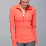 Lululemon NWT Race With Grace 1/2 Zip II Atomic Red Pullover Size 6 Photo 0