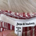 June and Hudson Striped Ruffle Trim Dress Photo 5
