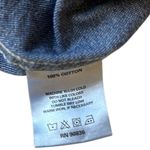 Port & Company Pepsi Cola Shirt Womens XL Dark Wash Denim Button Down Retro 90s Blue Size L Photo 4