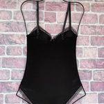 ERES black lace trimmed body suit size 36B Black Photo 7