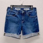 Anthropologie Pilcro Jean Shorts Mid Rise Slim Size 28 Photo 3