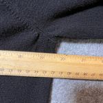 Chico's Size 1 Black Long Sleeve Puff Sleeve Crew Neck Sweater Small Photo 4