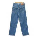 Levi's Levi’s Ribcage Straight Ankle Jeans in Summer Slide Medium Wash Crop Size 27 | 4 Photo 2