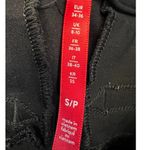 Spanx Black Pull On Ponte Pants Leggings Split Hem Size S Photo 6