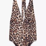 ZARA  Leopard Print one piece  Swimsuit Photo 4