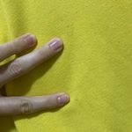 DKNY Vibrant Yellow Crewneck Sweatshirt Size Medium Photo 4