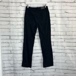 RSQ High Rise Straight Leg Jeans Women’s 27 Black Distressed Denim Button Fly Photo 6