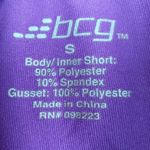 Bcg  S Athletic Skort Ombre Dots Pattern In Pink n Purple Photo 6