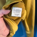 NBD NWT  Mustard Yellow Satin Crop Top, Size Medium Photo 5