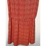 Hilary Radley Women's Lined Layered Sheer Tunic Midi Dress Orange Size 6 Photo 6