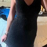 Sparkly Black Dress Size L Photo 3