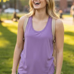 Lululemon  Cool Racerback Tank Top Size 10 Light Purple Photo 0