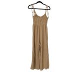 Le lis Le Lis Cream Gold wide leg jumpsuit size medium Boutique Spring summer Photo 2