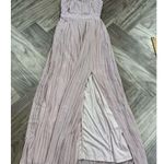 TFNC bridesmaid exclusive pleated maxi dress in New Mink Size 6 Photo 8