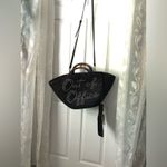 Anthropologie  Eugenia Kim out of office Straw crossbody shoulder Raffia Tote Bag Photo 1