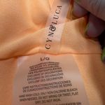 Val Ribbed Swim Top L Orange Size L Photo 9