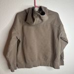 FIGS  brown drawstring hoodie women’s Photo 3