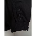 Reformation Maxwell linen black blazer dress Medium Photo 6
