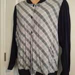 Torrid Sz 3 Plaid Black and Gray Women's Jacket NWOT Photo 2