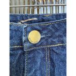 Seven7  Weekend Denim Shorts Blue Cotton Blend Zip Solid Size‎ 6 Photo 4