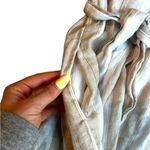 Faithfull the Brand Savoy Dress in Atacama Stripe 100% Linen Off Shoulder Size 6 Photo 12