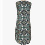 Renee C paisley print shift dress size medium Photo 1