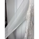 Sundance Women's Ivory Lightweight Lace Sleeve Overlay Knit Blouse Top Size S Photo 2