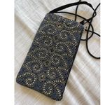 Bamboo Trading Company Beaded Club Crossbody Bag Black Photo 1