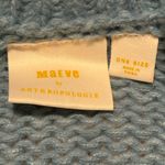 Maeve  Floral Knit Susannah 3-D Flower Cardigan Sweater - Blue One Size EUC Photo 4