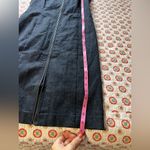 Ralph Lauren Black Label RARE Denim Shift Collared Midi Dress size 8 Blue Photo 9