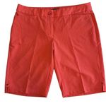 NWOT Women's Oxford Golf Coral‎ Shorts Golf Casual Button Accent Pockets Size 6 Pink Photo 6