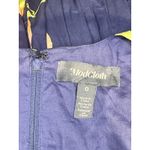 Modcloth "Instant Energy" Faux Wrap Midi Dress in "Navy Peaches" Size 0 NWT!!! Blue Photo 3