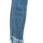 Frame Light Wash Fringe Ankle Le High Skinny Jeans Size 27 Photo 6