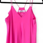 Amanda Uprichard  Silk Dress Mini V-Neck Photo 0