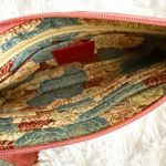 HOBO | Vida Coral Pink Clutch Wallet Wristlet Bag Zip Closure | 10"x5.25" Photo 4