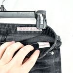 AG Adriano Goldschmied Adriano Goldschmied Silk Cigarette Skinny Black Cropped Jeans Size 25R Photo 3