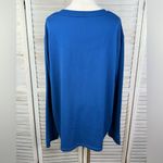 MUK LUKS Women's Blue Long Sleeve Henley Pajama/Sleep Shirt Photo 1