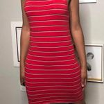 Garage Stripe Dress Size Small Photo 2