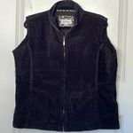 Vermont Country Store Black Corduroy Vest XL Photo 0