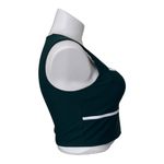 Abercrombie & Fitch NEW YPB sculptLUX Portrait Tank Size XL Emerald Photo 2