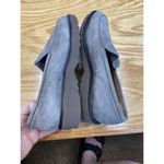 Aquatalia Kelsey Loafer Women's 8.5 Gray Suede Low Closed Toe Comfort Flats S43 Photo 7