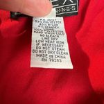 Alex Evenings Gown Dress 12 Red Taffeta Off the Shoulder Formal Cocktail Sheath Photo 10