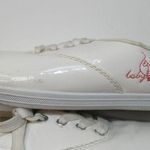 Baby Phat Sneakers Lace Glossy White Cat Embroidery Loge Women Size 8 Trendy Photo 8