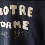 Notre Dame patchwork quilted embroidered hoodie Blue Size M Photo 5