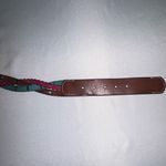 Fossil Women's Studded Braided Multi Color Leather Belt Size S Brown Aqua Pink Photo 10