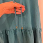 The Drop Teal Waist Mini Dress Blue Size L Photo 2