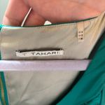 T Tahari Green Eyelet Lace Sheath Dress without Belt Photo 5